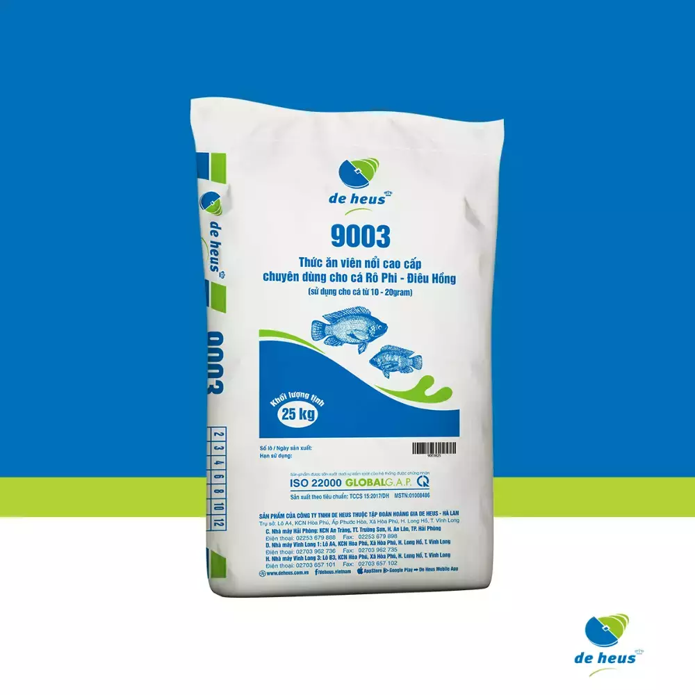 Cám cá rô phi & cá diêu hồng